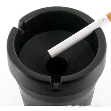 Portable automobile interior ashtray